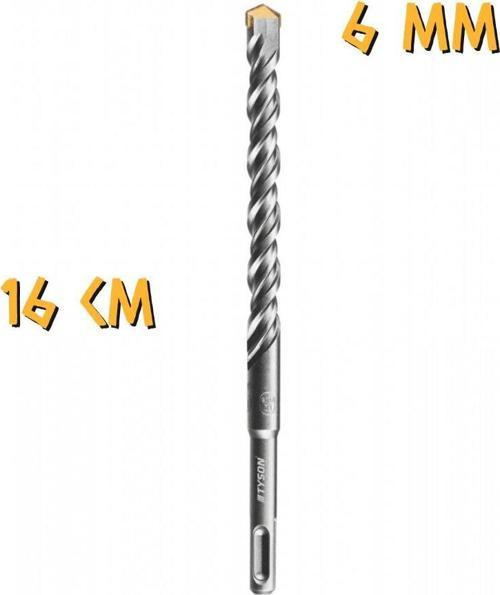 Tyson SDS Plus Delici Hilti-Matkap Ucu - 6 mm. - 16 cm