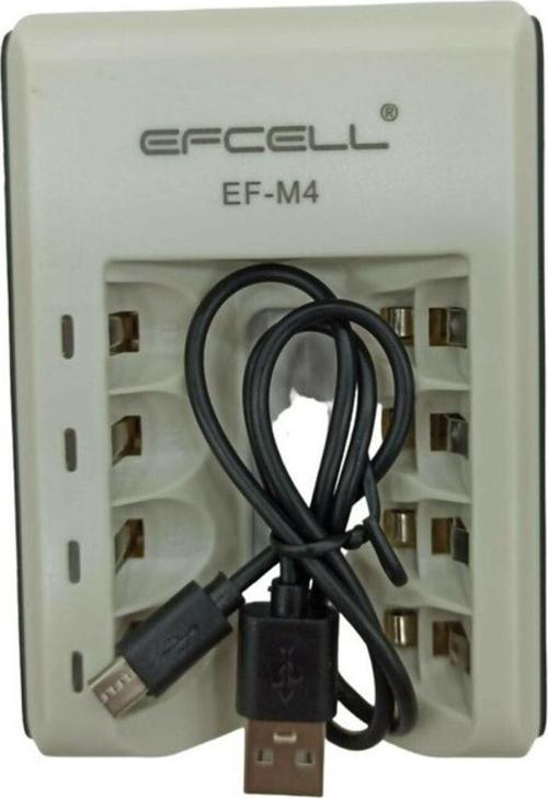 Usb Pil Şarj Aleti Nı-Mh Aa Aaa