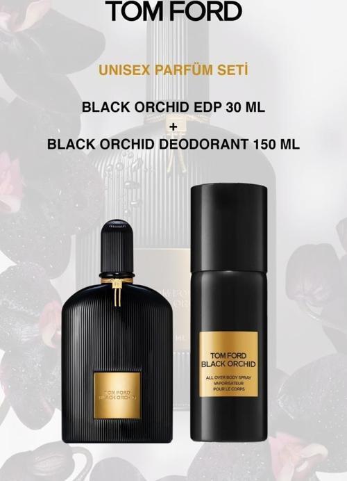 Black Orchid Cezbedici Baştan Çıkarıcı Parfüm Deodorant Seti 30+150 ml