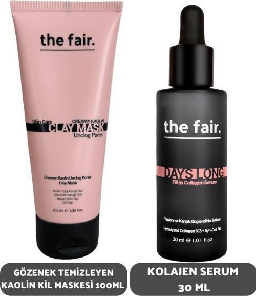 . Gözenek Temizleyen Kil Maskesi 100 ml ve Kolajen Serum 30 ml