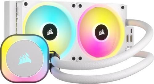 CORSAIR iCUE LINK H100i RGB AIO 240mm Beyaz Sıvı İşlemci Soğutucusu