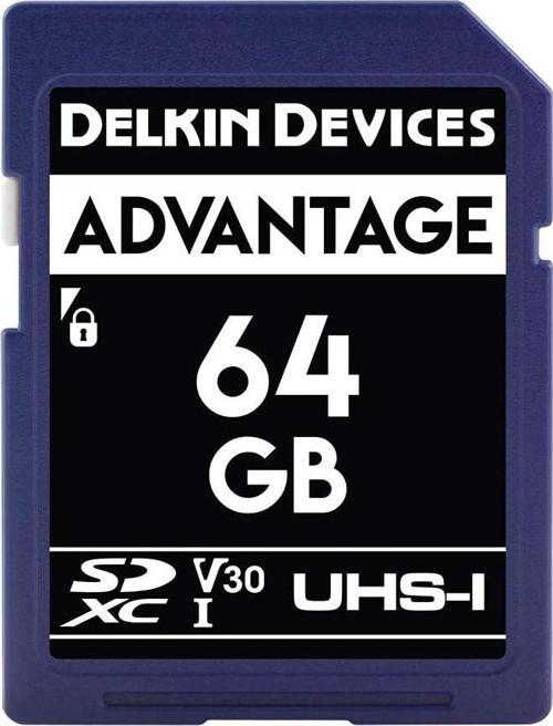 DELKIN DEVICES ADVANTAGE 64GB SD UHS-I V30 Hafıza Kartı