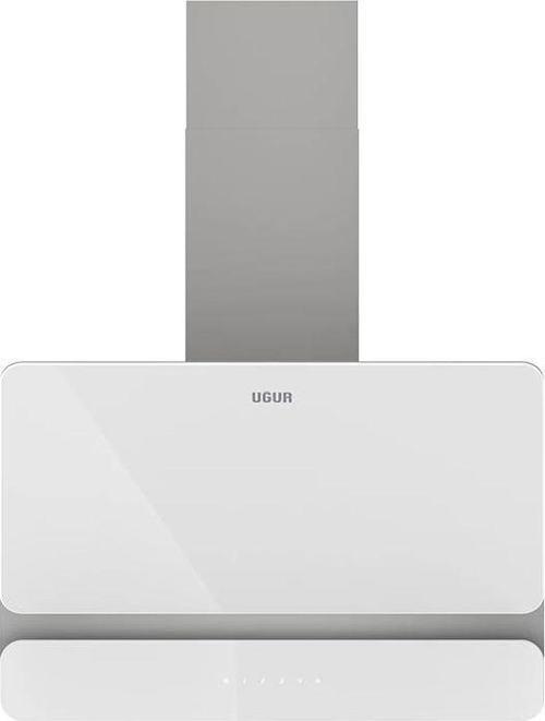 UAD 6022D BA4D 60 cm Beyaz Cam Duvar Tipi Ankastre Davlumbaz
