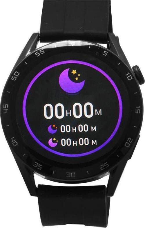 Ferro Siyah Renk Silikon Kordonlu Akıllı Saat TH-FSW1109P-G