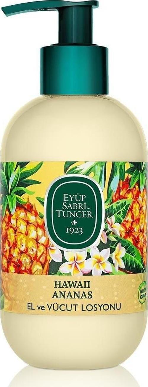 Hawaii Ananas Doğal Zeytinyağlı El Ve Vücut Losyonu 280 Ml