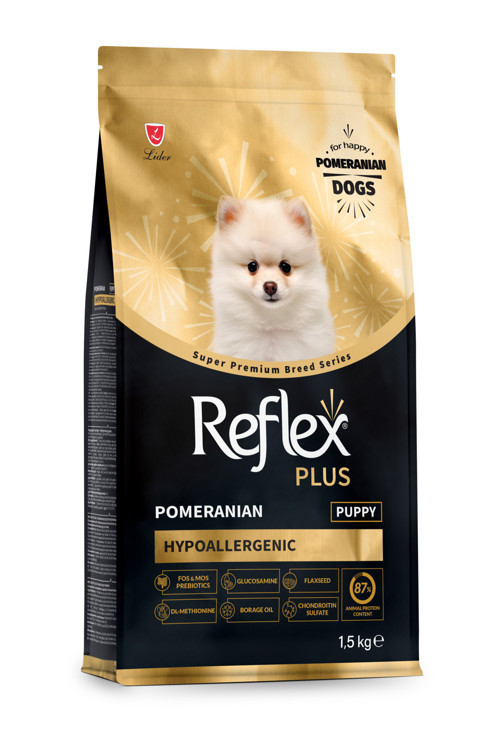 Pomeranian Puppy Yavru Köpek Maması 1,5 kg