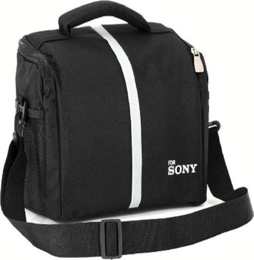 Sony Baskılı Kare Çanta