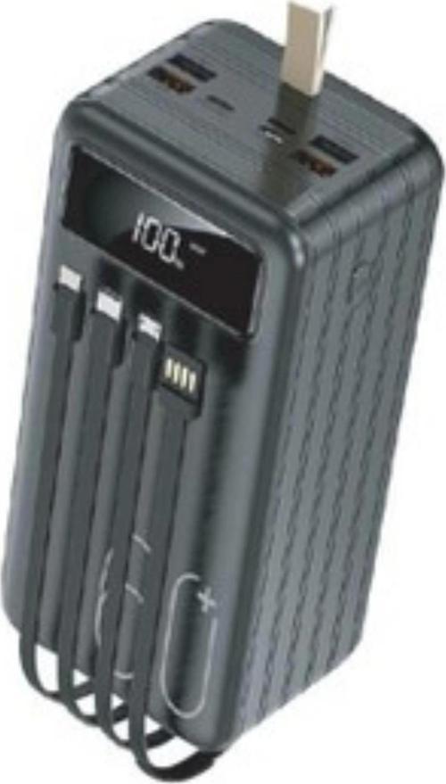 Premium Seri 50 Bin Mah Dijital Göstergeli Gerçek 50.000 Power bank Taşınabilir Şarj