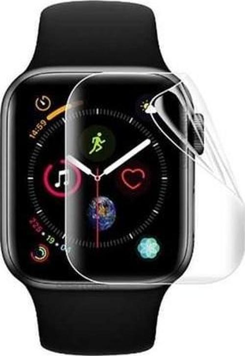 Apple Watch Series SE 40MM  Uyumlu 3 Adet Şeffaf Ultra koruyucu Nano Jelatin