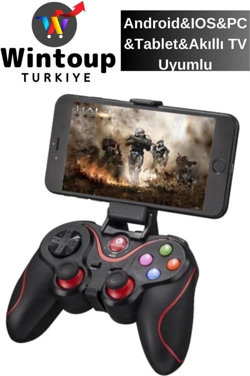V8 Kablosuz Pubg Joystick Oyun Kolu Ios/android/pc/tv Uyumlu