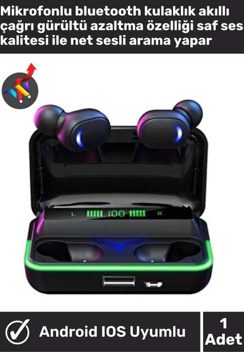 E10 Kablosuz Bluetooth Kulaklık Rgb 5.1 Wireless