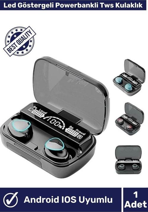 M10 Bluetooth Kulaklık Ipx7 Toza Dayanıklı 9d-1200 Mah Kulak Içi Kulaklık