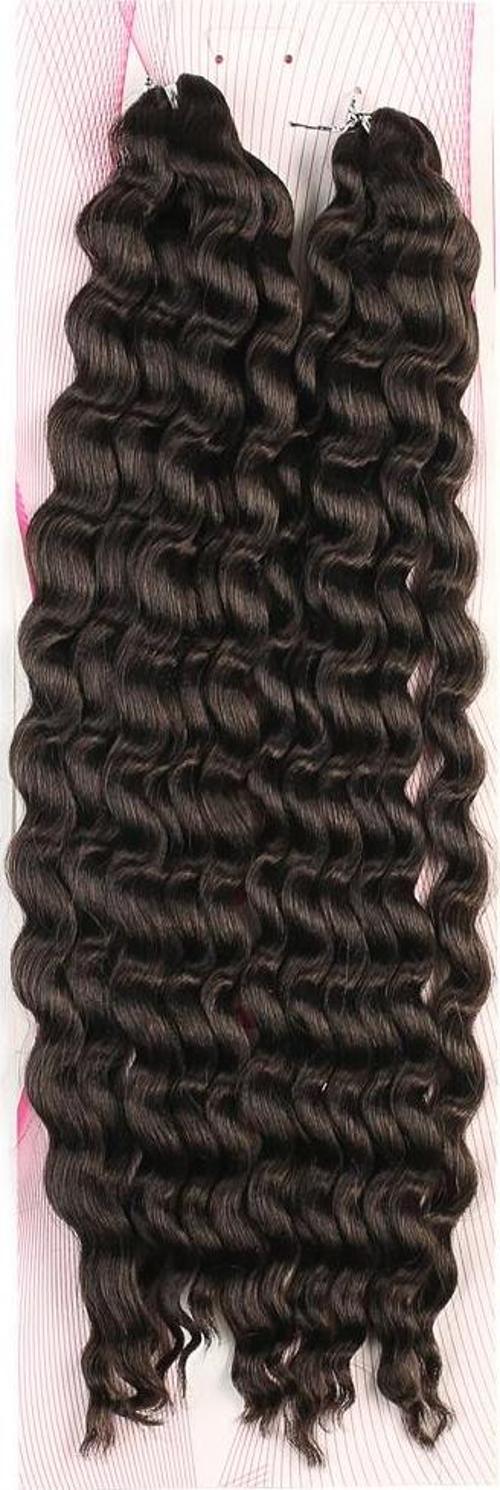  Nice Bulk Afro Su Dalgası Saç - Kahverengi