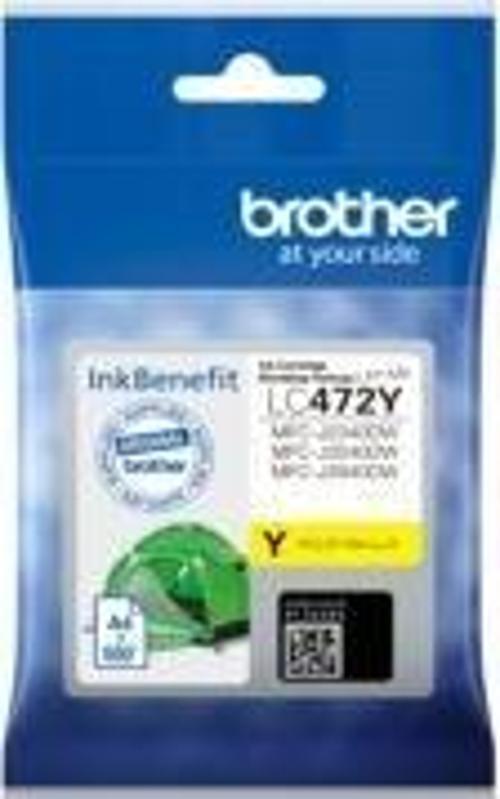 LC472Y Yellow Sarı 550 Sayfa Kartuş MFC-J2340-J3540-J3940