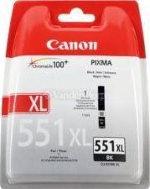 CLI-551XL BK Black Siyah Yüksek Kapasiteli Mürekkep Kartuş IP7250 MX925