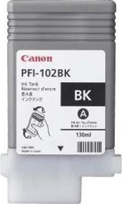 PFI-102BK Black Siyah Plotter Kartuş IPF500-700-710-750
