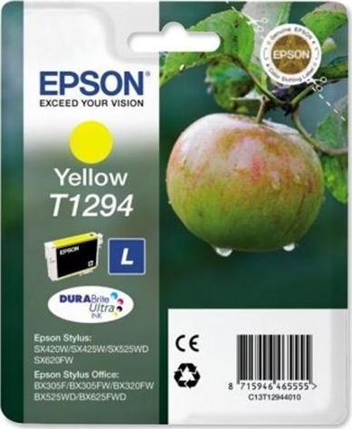 BX305-320 SX425 Yellow Sarı Mürekkep Kartuş T12944022