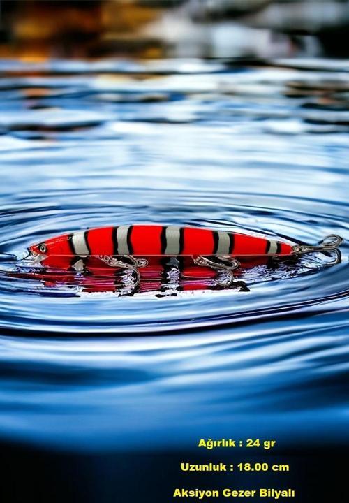 24 gr18 cm Rapala LuresSahte Yem Yapay Yem Suni Balık Yemi Maket Balık Sahte Balık