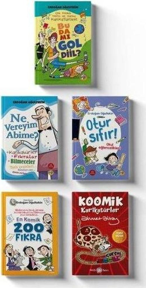 Karikatür Seti - 5 Kitap Takım