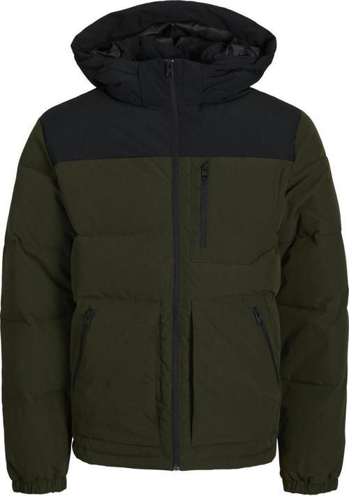12258416 Jjeotto Puffer Jacket Sn Haki