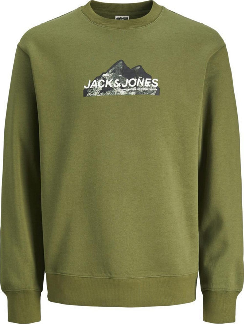 12262094 Jcomountain Logo Sweat Crew Neck Yeşil