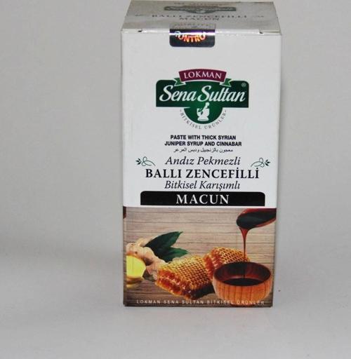 Lokman Sena Sultan Andız Pekmezli Ballı Zencefilli Bitkisel Karışımlı Macun 420 ml