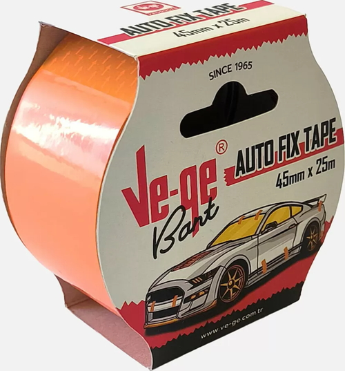 AUTO FİX TAPE TURUNCU TAMİR BANDI 45MMX25 MT