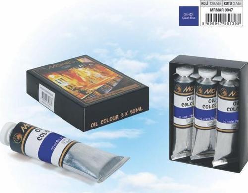 Yağlı Boya 50 Ml Cobalt Blue (Kobalt Mavisi) 453 E1384-38 (3 Lü Kutu)