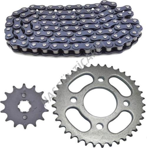 MOTORSİKLET CG125 ÖN ARKA DİŞLİ VE ZİNCİR SET KALİTELİ