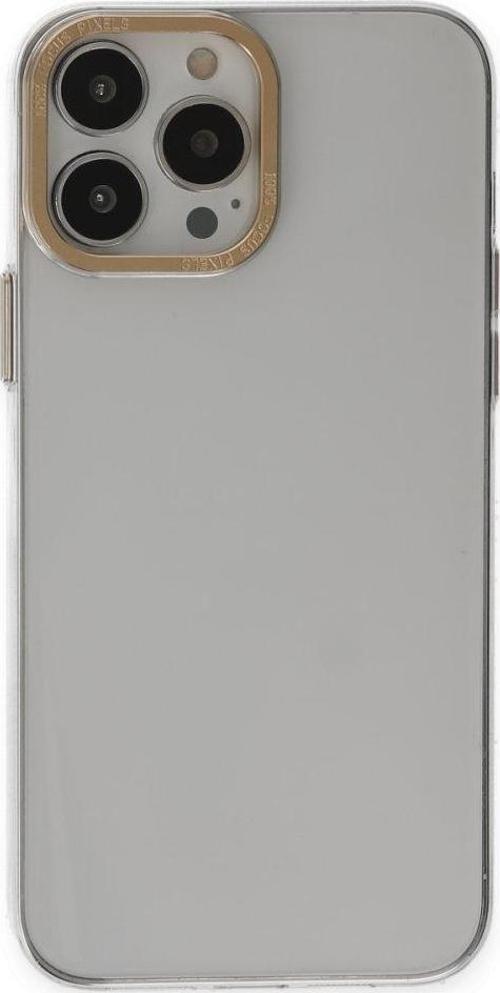 Apple iPhone 13 Pro Kılıf Metal Lens Köşesi ve Tuşları ile Darbelere Daha Dayanıklı Anka Kapak