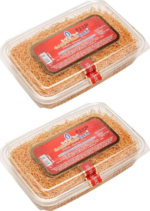 Gazioğlu Üçler Dubai Çikolatası Çıtır Kadayıfı 200 gr x 2 Adet