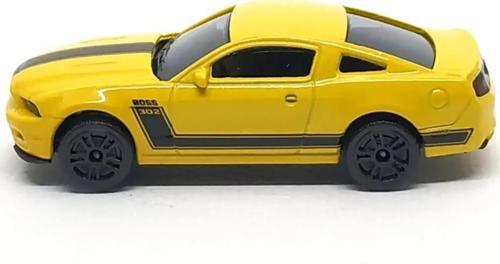 Street Cars Sokak Sarı Ford Mustang Boss 302