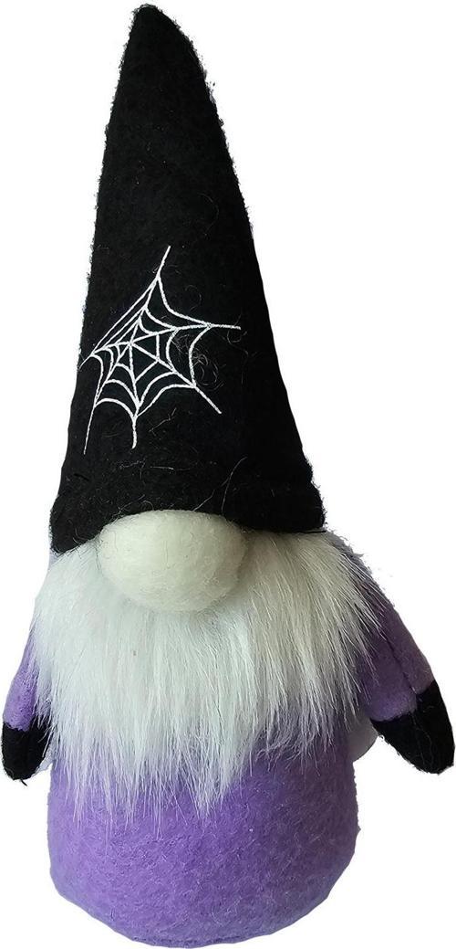 Halloween Cadılar Bayramı Dekorasyonu Gnome Bebek 18cm SİYAH Halovin Dekorasyon Ürünleri