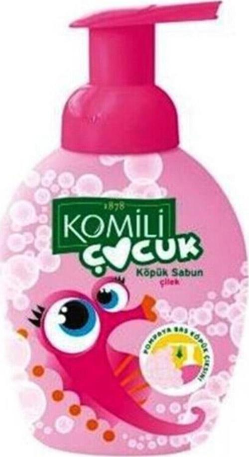Komili Çocuk Banyo Köpüğü Çilekli 300 ml