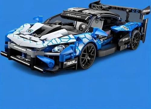 Technic Spor Araba SİENA ÇEK BIRAK 3D BUILDING BLOCKS 548 Parça 6+ YAŞ