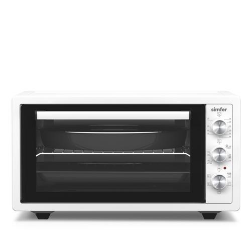 4502 Beyaz 45 Litre Turbo Midi/Mini Fırın