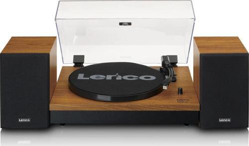 LS-310 Ahşap Harici Hoparlörlü Bluetooth Pikap