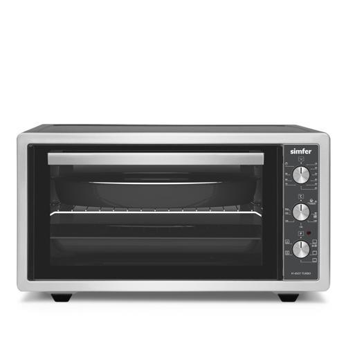 4507 İnox Gri 45 LT Turbo Fan Mini/Midi Fırın - 6 Fonksiyon, Pop-Up Düğme, Yoğurt Yapma & Buz Çözme