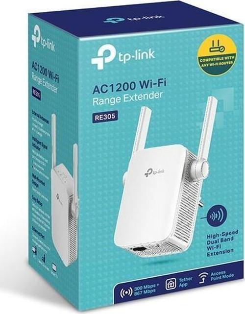 RE305 867 Mbps Wifi Range Extender-Menzil Genişletici AC1200
