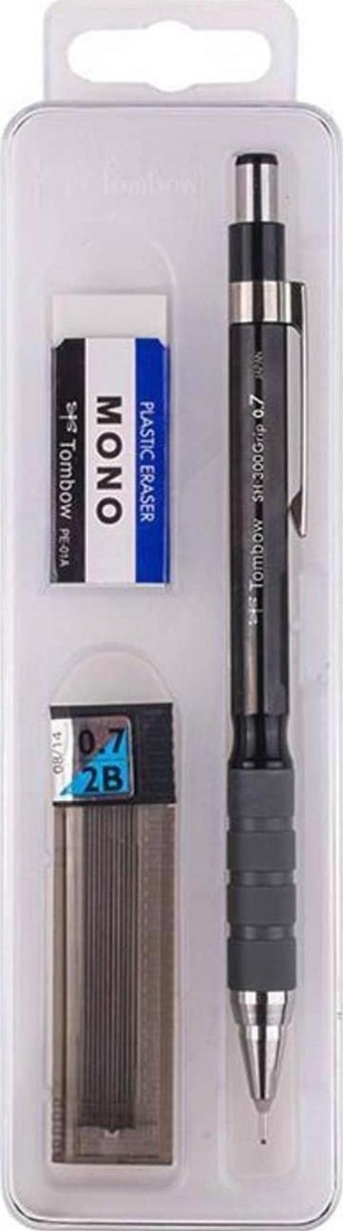 Versatil Kalem SH-300 Grip 0.7 MM Plastik Kutulu Set Siyah