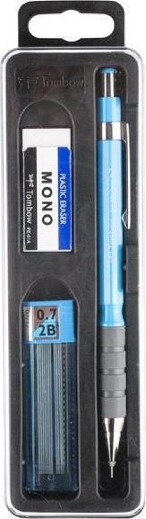 Versatil Kalem SH-300 Grip 0.7 MM Plastik Kutulu Set Mavi