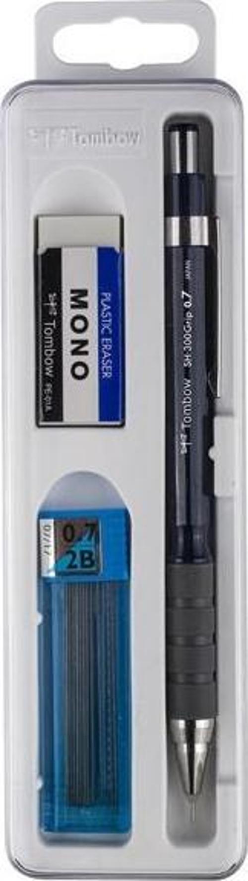 Versatil Kalem SH-300 Grip 0.7 MM Plastik Kutulu Set Lacivert