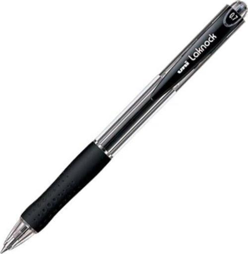 Tükenmez Kalem Laknock Micro 0.7 MM Mekanik Bilye Uç Siyah SN-100