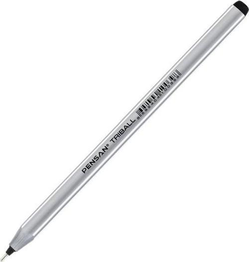 Tükenmez Kalem Triball 1.0 MM Bilye Uç Siyah 12 Lİ 1003