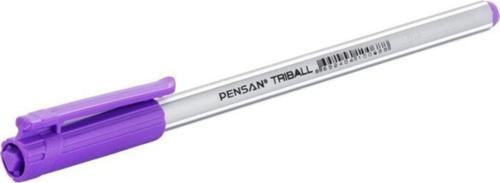 Tükenmez Kalem Triball 1.0 MM Bilye Uç Mor 12 Lİ 1003