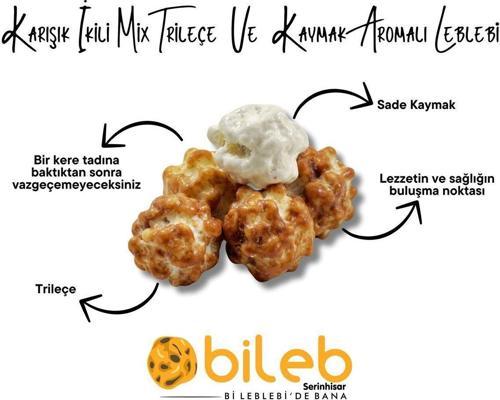 Leblebi Karışık İkili Mix Trileçe Ve & Kaymak Aromalı & Leblebi & ( 250 ) Gr