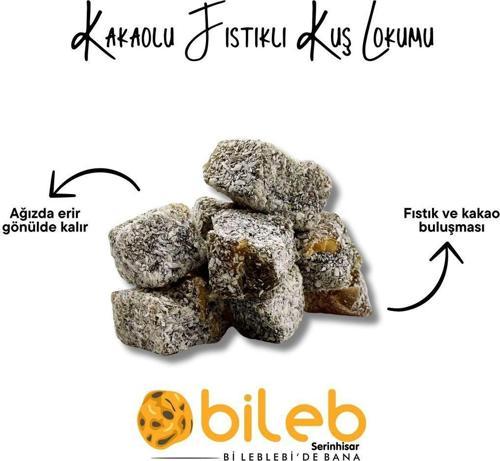 Lokum Fıstıklı Kakaolu Hindistan Cevizli Kuş Lokumu % ( 250 )