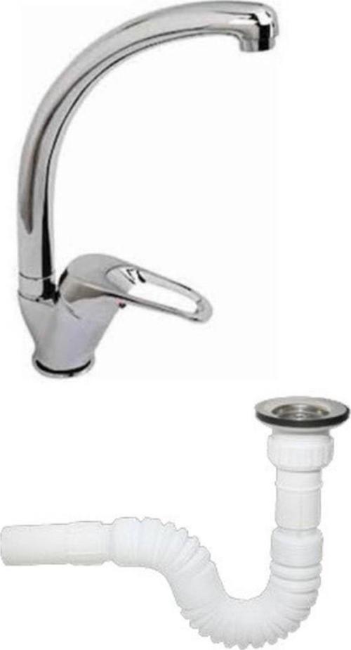 Lavabo Bataryası Lavabo Sifonu Körüklü, 2 Li Set
