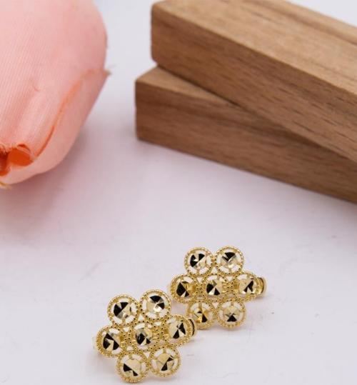 14 Ayar Altın Küpe J Klips Kadın Küpe LKKP1110