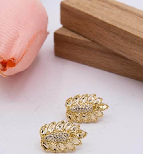 14 Ayar Altın Küpe J Klips Kadın Küpe LKKP1121